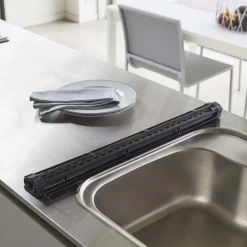 Egouttoir pliable en métal et silicone Drainer