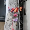 Embrase pour rideaux en tissu coloré éléphants