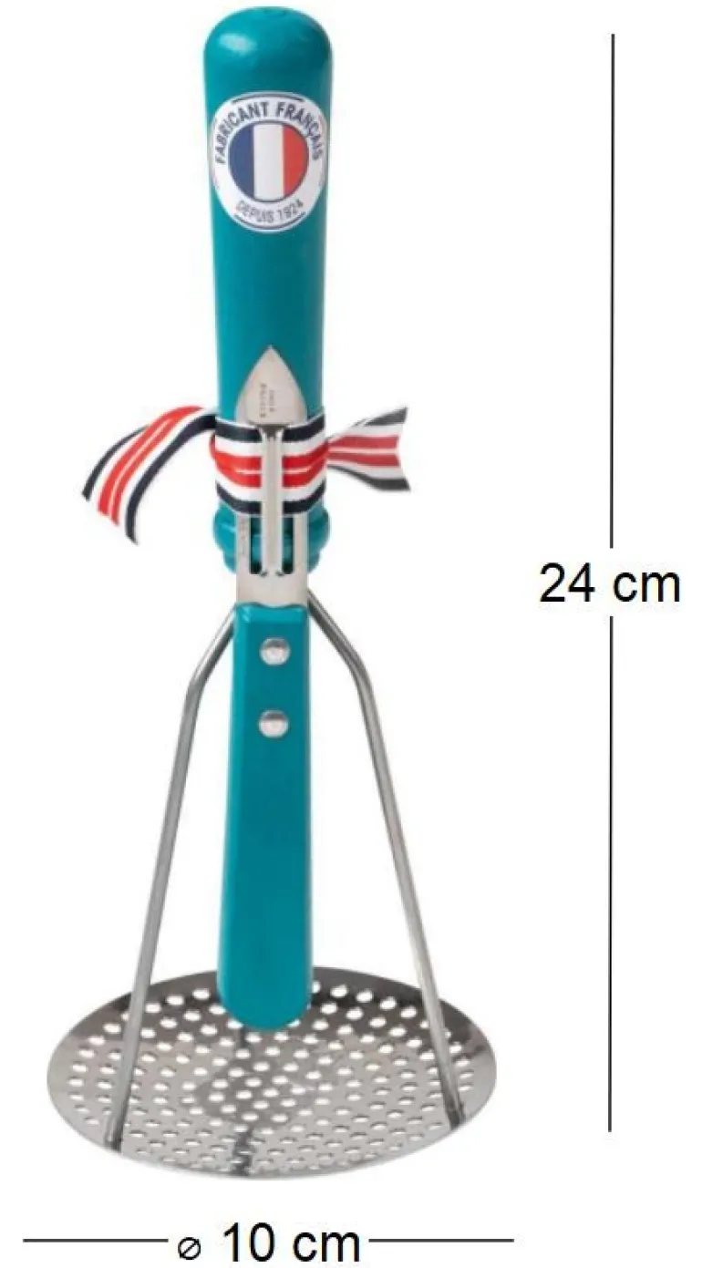 Ensemble presse purée et éplucheur (Bleu)