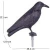 Epouvantail corbeau pour éloigner les pigeons