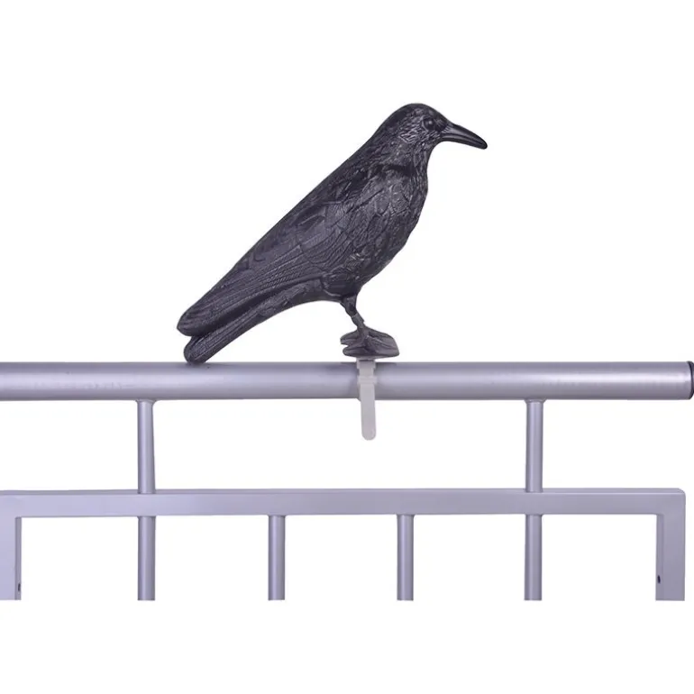 Epouvantail corbeau pour éloigner les pigeons
