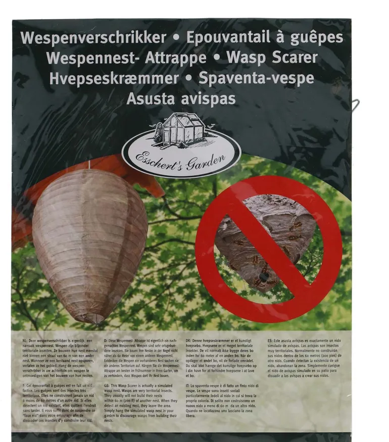 Epouvantail nid de guêpes factice