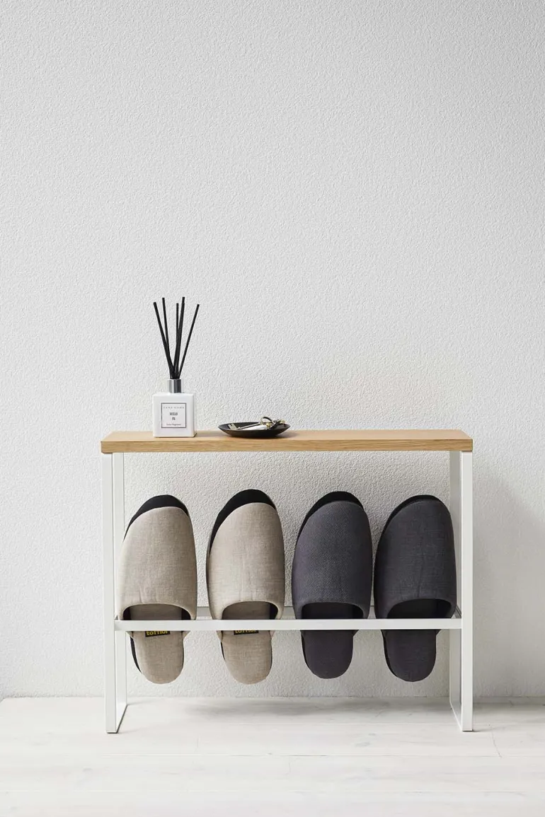 Etagère à chaussures en métal Tower