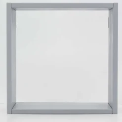 Etagère cube modulable en pin 32 x 32 x 17 cm (Gris)