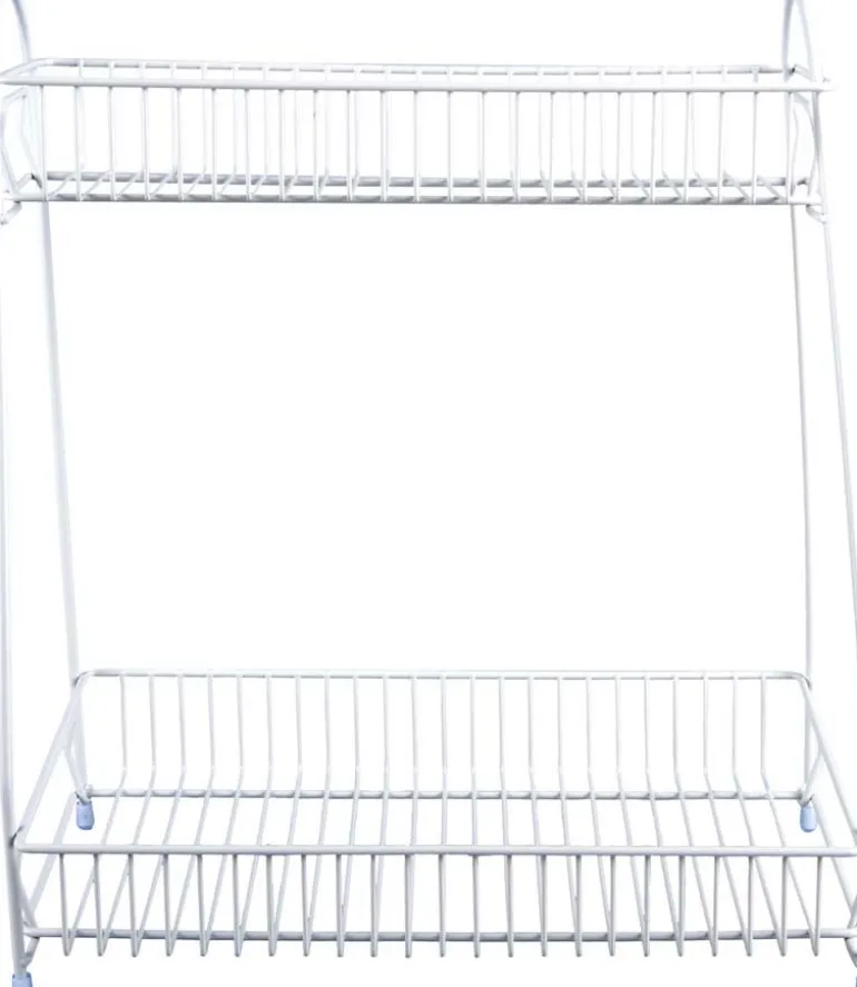 Etagère de cuisine en métal Tidy 30 x 20 x 34.5 cm (Blanc mat)