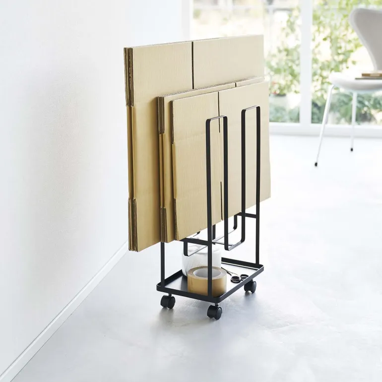 Etagère de rangement en métal spécial cartons Organizer