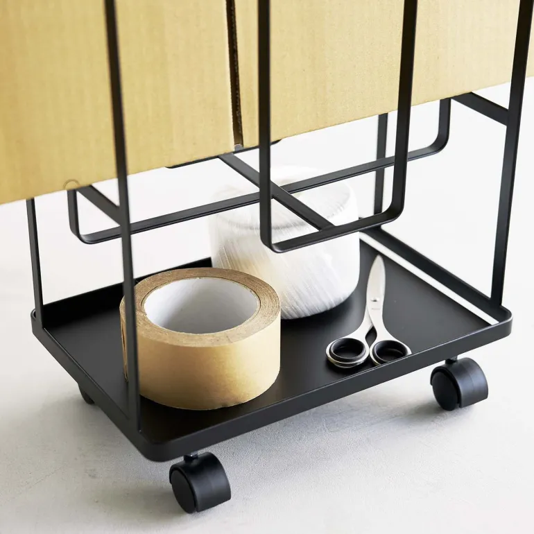 Etagère de rangement en métal spécial cartons Organizer