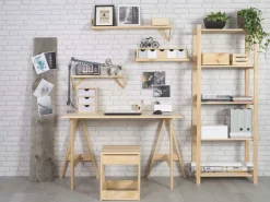 Etagère en kit profondeur 30 cm Natura (4 tablettes)