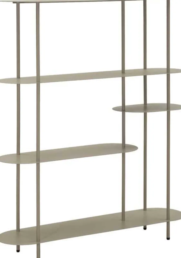 Etagère en métal Saturn 118 x 31 x 39 cm (Gris)