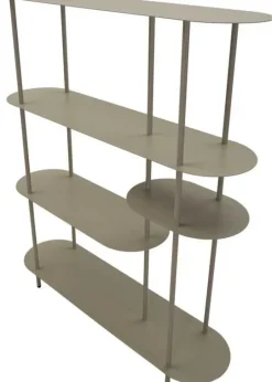 Etagère en métal Saturn 118 x 31 x 39 cm (Gris)