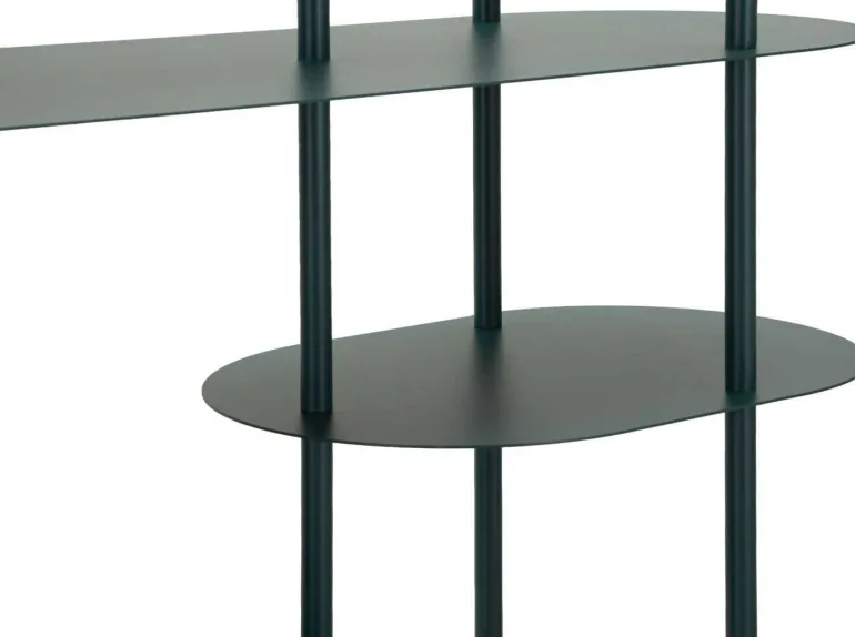 Etagère en métal Saturn 118 x 31 x 39 cm (Vert)