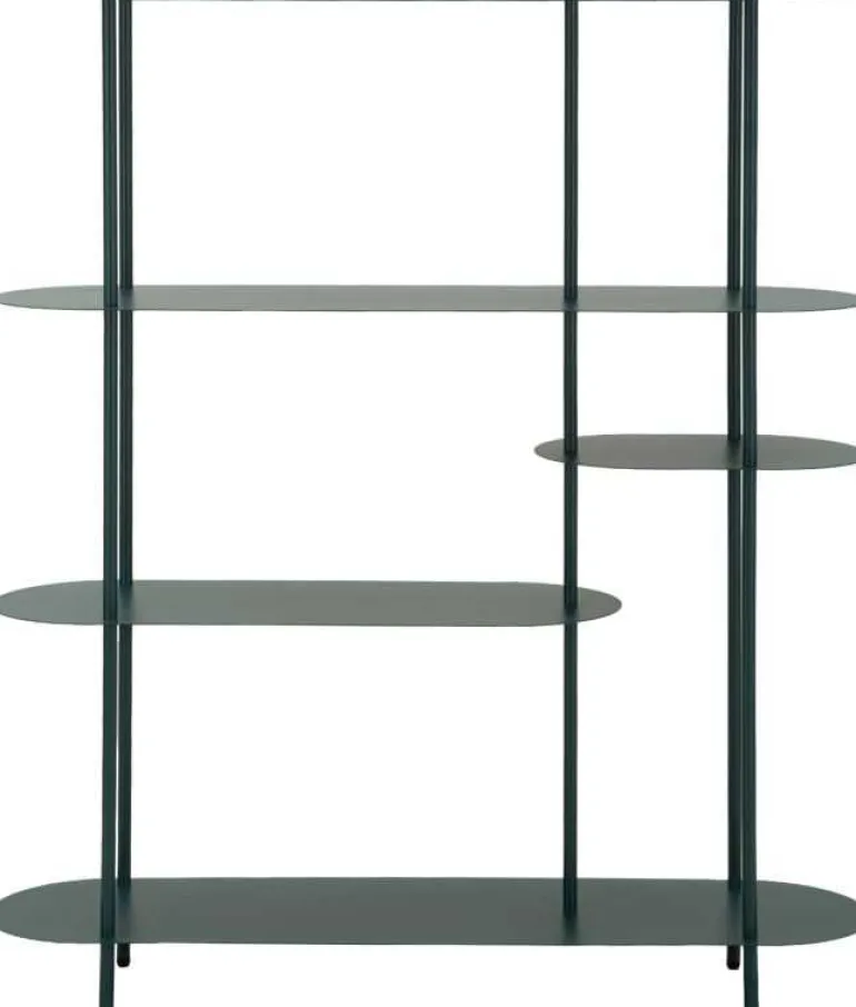 Etagère en métal Saturn 118 x 31 x 39 cm (Vert)