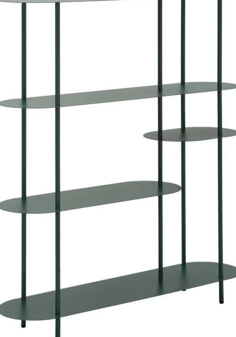 Etagère en métal Saturn 118 x 31 x 39 cm (Vert)