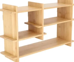 Etagère intérieure en bambou Nature (Horizontale)