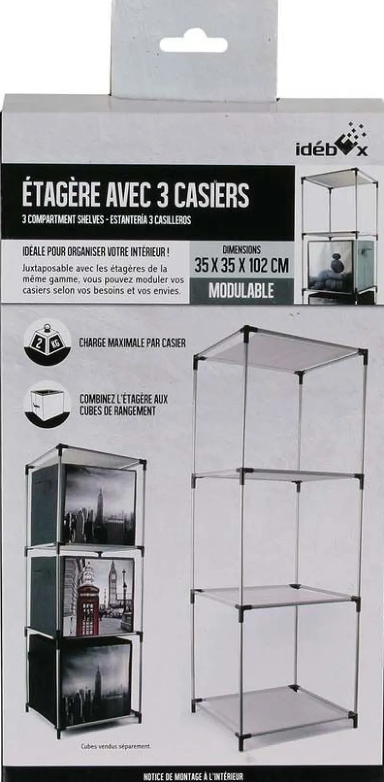 Etagère multi casiers Smart (3 casiers)