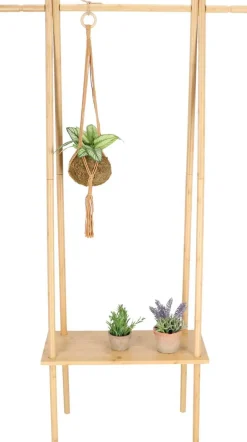 Etagère multifonction d'intérieur en bambou (Taille S)