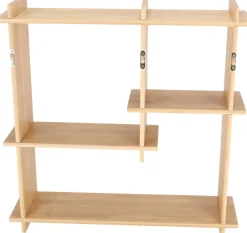 Etagère murale d'intérieur en bambou (Taille L)