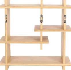 Etagère murale d'intérieur en bambou (Taille S)