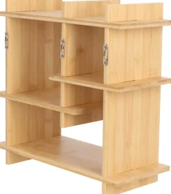 Etagère murale d'intérieur en bambou (Taille S)