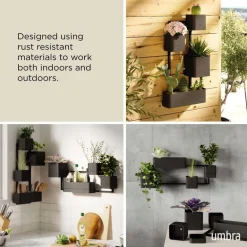 Etagère à plantes murale Cubiko