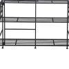 Etagère à plantes pliante en fer (3 niveaux)