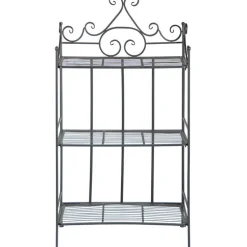 Etagère pliante à plantes Arabesques (Droite 3 niveaux)