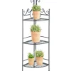 Etagère pliante à plantes Arabesques (Angle 3 niveaux)
