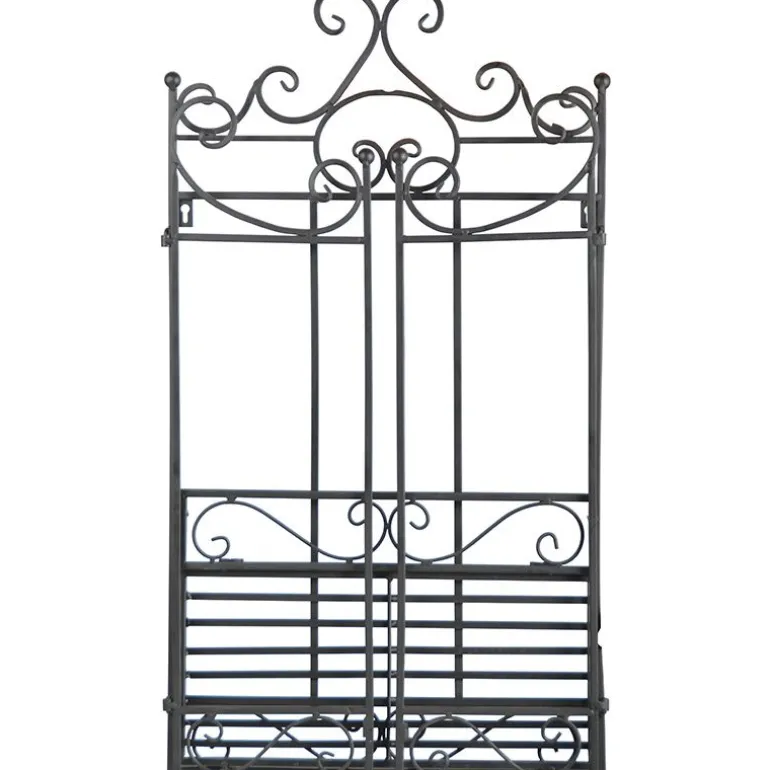 Etagère pliante à plantes Arabesques (Droite 1 niveau)