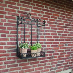 Etagère pliante à plantes Arabesques (Droite 1 niveau)