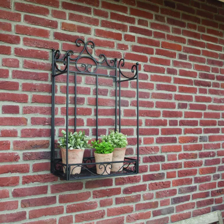 Etagère pliante à plantes Arabesques (Droite 1 niveau)