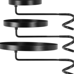Etagère télescopique avec supports à plantes