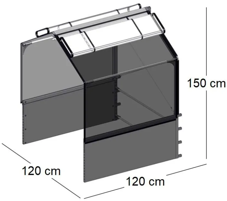 Extension de potager GrowCamp 50cm 650 Litres