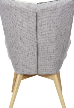 Fauteuil assise en tissu patchwork Helsinki