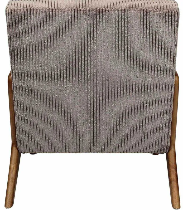 Fauteuil détente en velours côtelé Scott