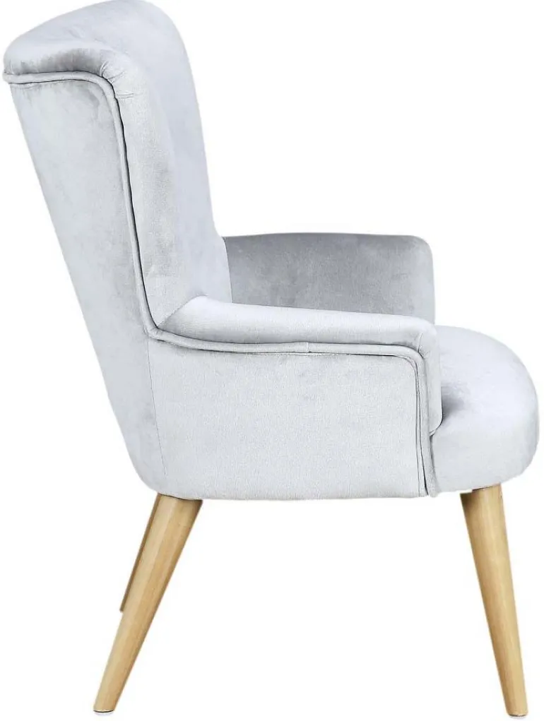Fauteuil enfant en velours Helsinki