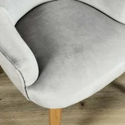 Fauteuil enfant en velours Helsinki