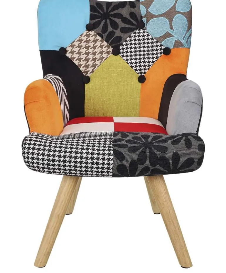 Fauteuil enfant patchwork Helsinki