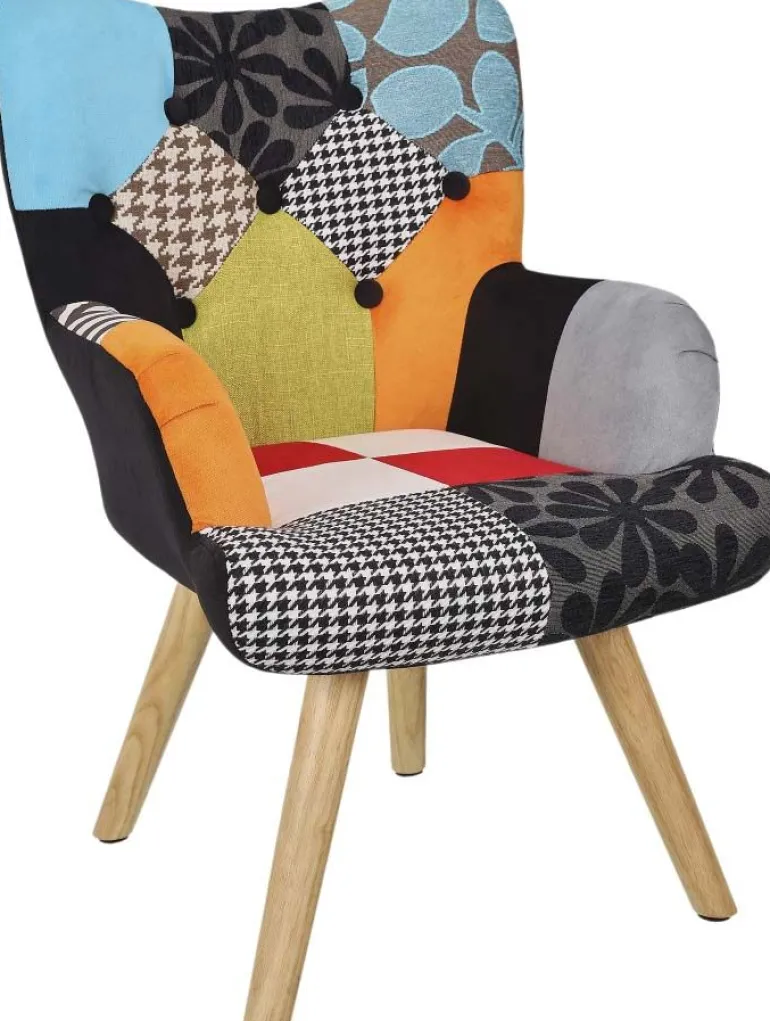 Fauteuil enfant patchwork Helsinki