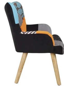 Fauteuil enfant patchwork Helsinki