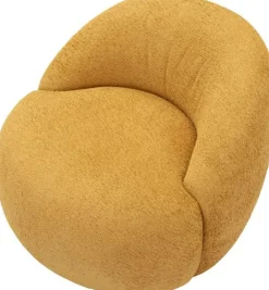 Fauteuil en tissu Ginevra 81 x 78 x 64 cm