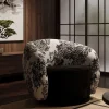 Fauteuil en tissu Oriental 90 x 78 x 74 cm