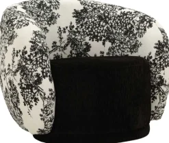 Fauteuil en tissu Oriental 90 x 78 x 74 cm
