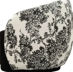 Fauteuil en tissu Oriental 90 x 78 x 74 cm