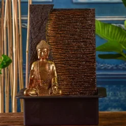 Fontaine en résine avec bouddha Jati