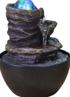 Fontaine en résine 13 x 18 cm Guru
