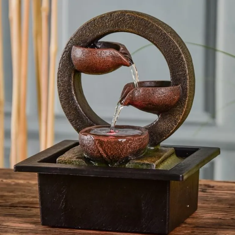 Fontaine en résine Zen Terai