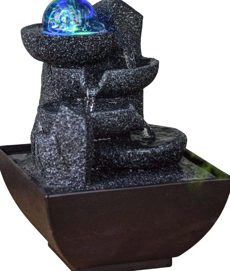 Fontaine moderne en résine Lopo