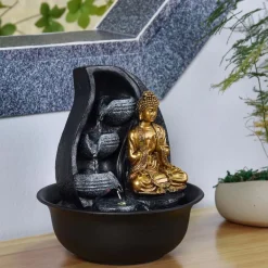 Fontaine relaxante bouddha LED Praya