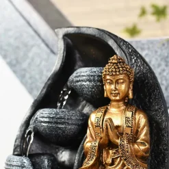 Fontaine relaxante bouddha LED Praya