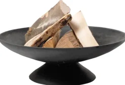 Foyer brasero rond pour bûches en fonte (Diamètre 59 cm)